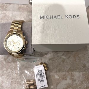 Gold Michael Kors Watch